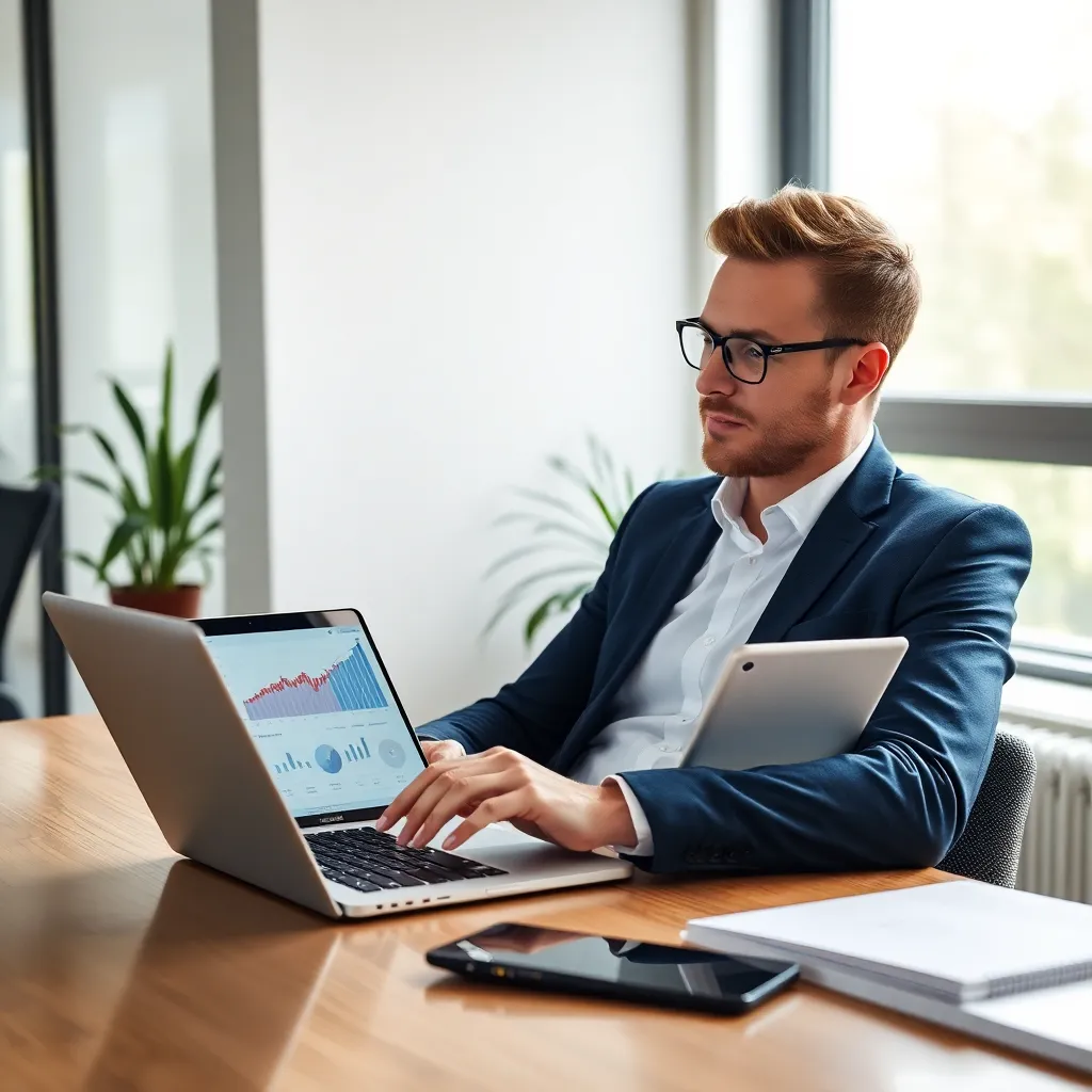 Professionals in salary negotiation meeting